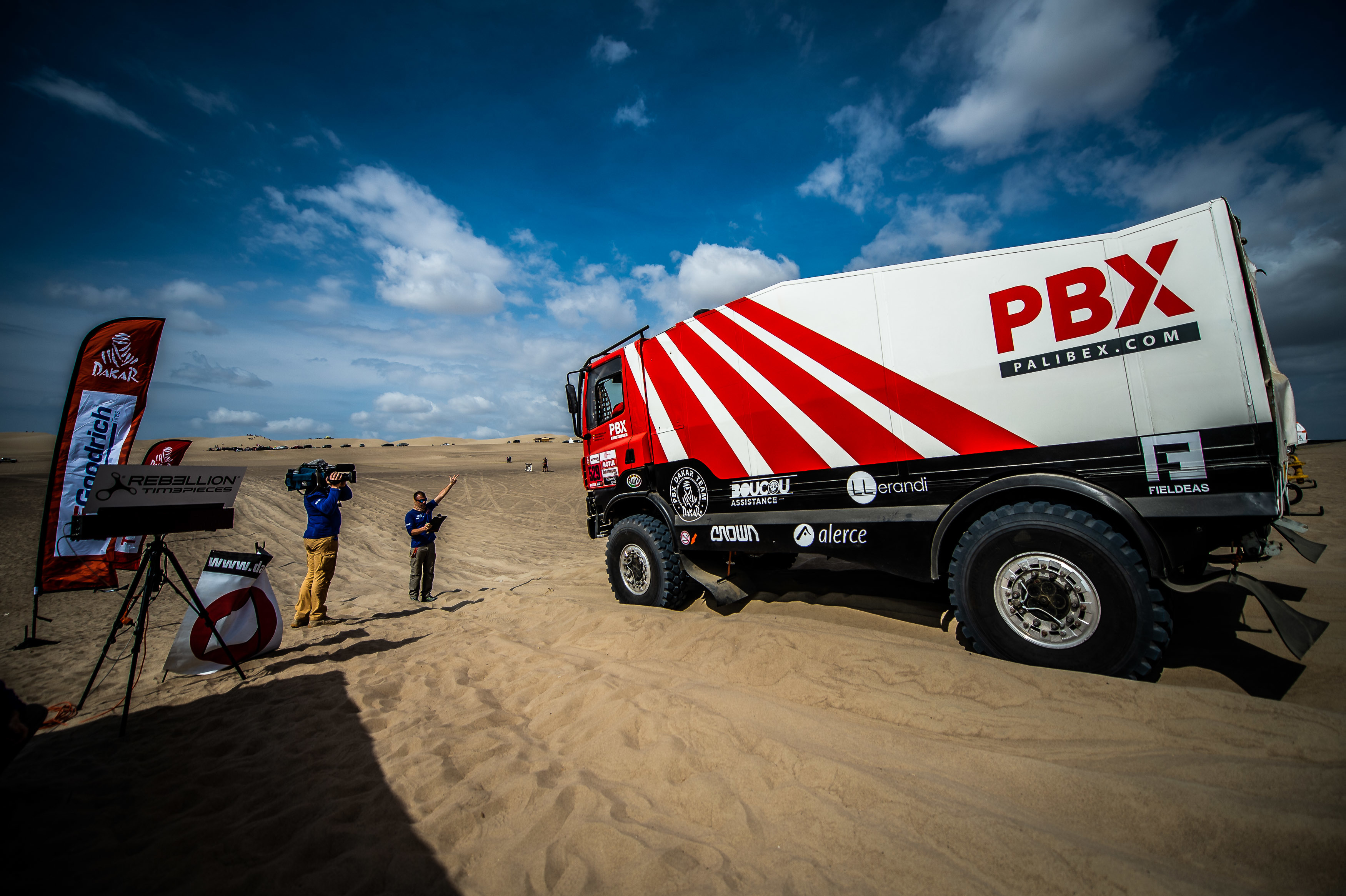 Alerce en el Dakar 2019